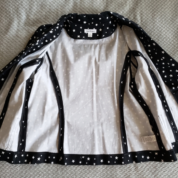 Vintage Star Semi Cropped Blazer Y2K Joan Rivers - Picture 9 of 15